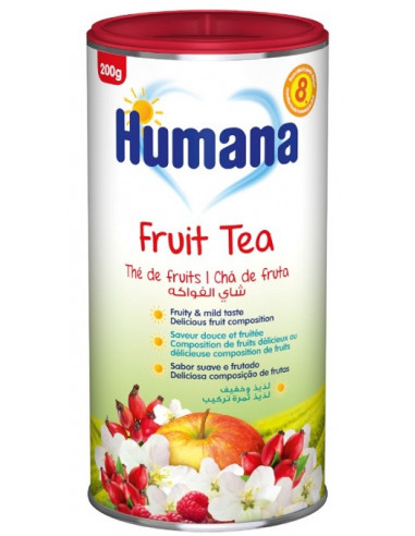 Ceai de fructe, 8 luni+, 200 g, Humana - COLICI - HUMANA