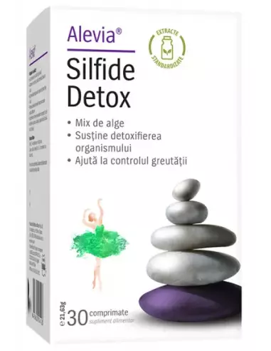 Silfide Detox, 30 comprimate, Alevia -  - ALEVIA