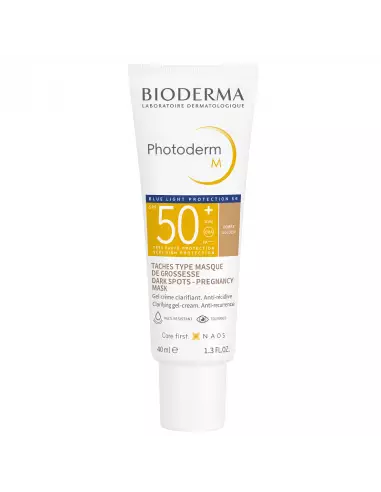 Bioderma Photoderm M SPF50+, Auriu ten sensibil, 40ml - PROTECTIE-SOLARA-ADULTI - BIODERMA