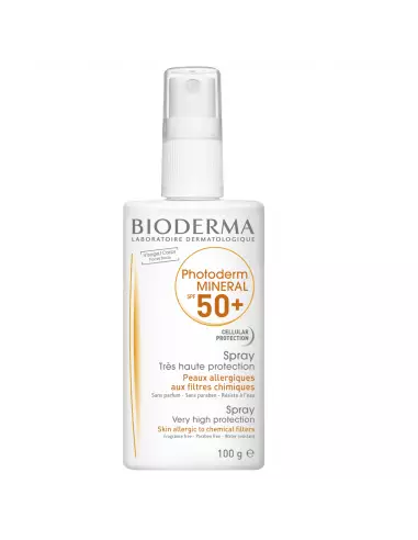 Bioderma Photoderm Mineral Spray SPF 50+, 100 gr - PROTECTIE-SOLARA-ADULTI - BIODERMA