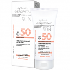 Crema protectie solara pentru copii SPF 50 Gerovital H3 Derma+ SUN, 100 ml, Farmec