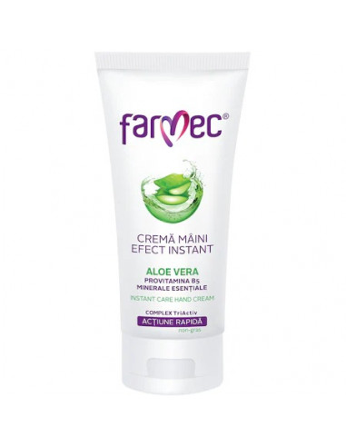 Crema de maini Aloe Vera, 100 ml, Farmec - CREME-DE-MAINI - FARMEC