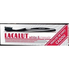 Lacalut Pasta White&Repair, 75ml + Periuta Dinti Cadou