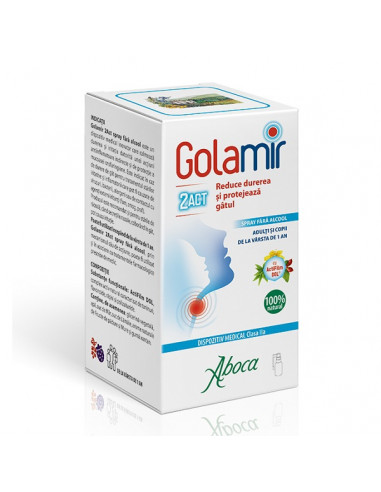 Golamir 2Act Spray Copii si Adulti, 30ml, Aboca -  - ABOCA