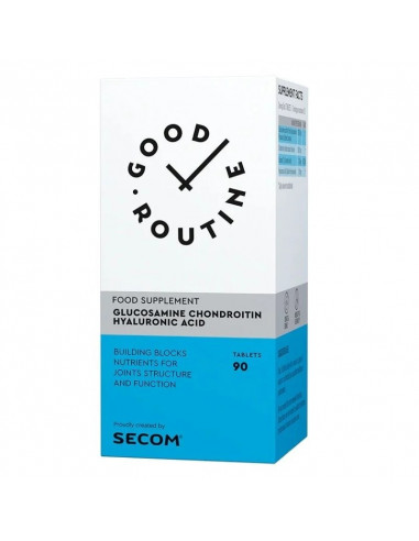 Secom Good Routine Glucosamine Chondroitin Hyaluronic Acid, 90 capsule - ARTICULATII-SI-SISTEM-OSOS - SECOM
