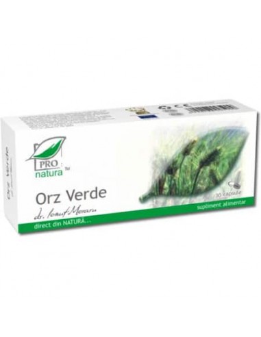 Orz Verde, 30 comprimate, Medica, Pro Natura - DETOXIFIERE - PRO NATURA