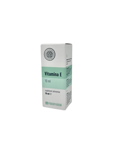 Vitamina E solutie, 10ml, Parapharm - PIELE-USCATA - PARAPHARM