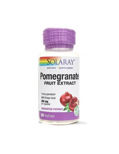 Pomegranate Solaray, 60 capsule, Secom - FERTILITATE - SECOM