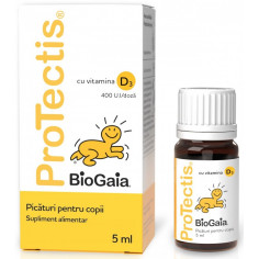 Protectis cu Vitamina D3, picaturi pentru copii, 5 ml, Ewopharma