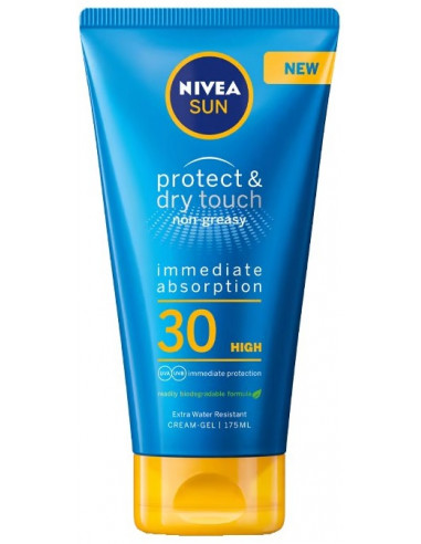 Nivea Sun Dry Touch Crema Gel SPF 30, 175 ml - PROTECTIE-SOLARA-ADULTI - NIVEA