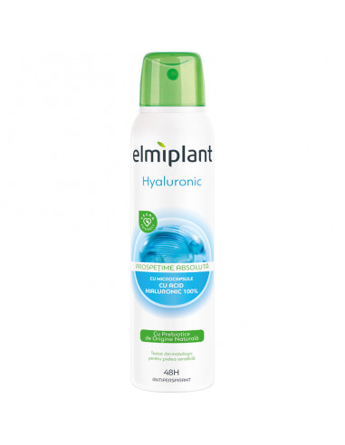 Deodorant spray antiperspirant, Hyaluronic, 150 ml, Elmiplant -  - SARANTIS SA