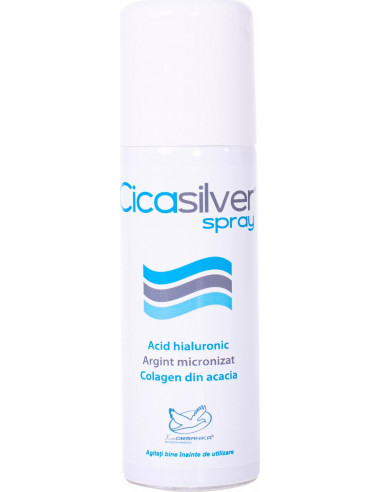 CicaSilver Spray Cicatrizant, 125 ml, Sakura Italia - RANI-ARSURI-CICATRICI - SAKURA ITALIA