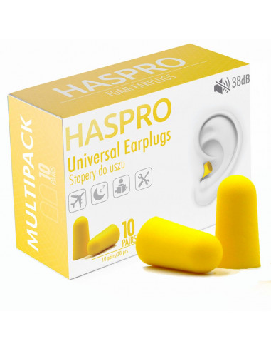 Haspro Multi10 Yell Dopuri urechi, 20 bucati - AFECTIUNI-ALE-URECHII - PANSIPROD