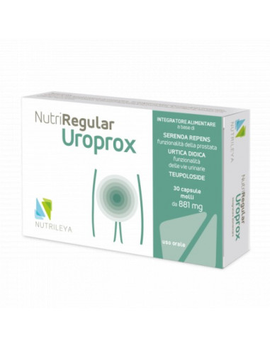 NutriRegular Uroprox, 30 capsule, Nutrileya - TONICE-SEXUALE-BARBATI - NUTRILEYA