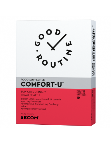 Secom Good Routine Comfort-U, 10 capsule vegetale - INFECTII-URINARE - SECOM