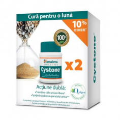 Pachet Cystone, 60 + 60 tablete(10% reducere), Himalaya