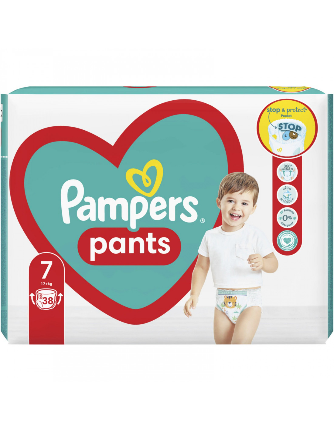 Recommended election Dwell Scutece Pampers chilotei, NR 7, 17+ kg, 38 bucati - SCUTECE - PAMPERS