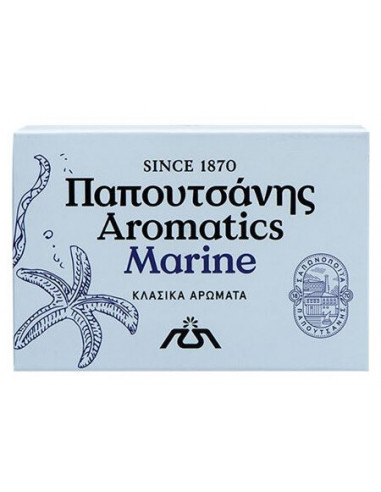 Sapun de toaleta Aromatics Marine, 125 g - SAPUNURI - PAPOUTSANIS