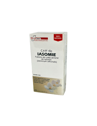 Ceai de Iasomie, 20 bucati, FarmaClass - STRES-SI-SOMN - FARMACLASS