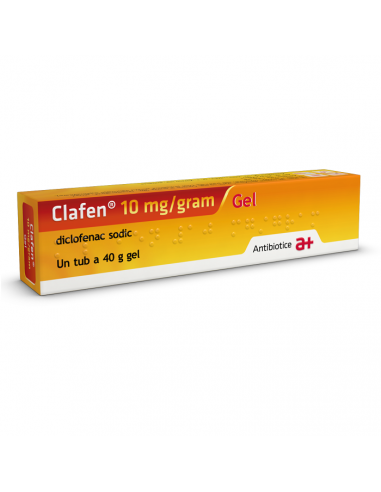 Clafen gel, 40 g, Antibiotice - ARTICULATII-SI-SISTEM-OSOS - ANTIBIOTICE