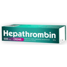 Hepathrombin 500UI/g crema, Hemofarm