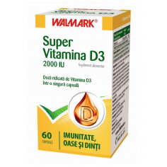 Super Vitamina D3, 60 capsule, Walmark