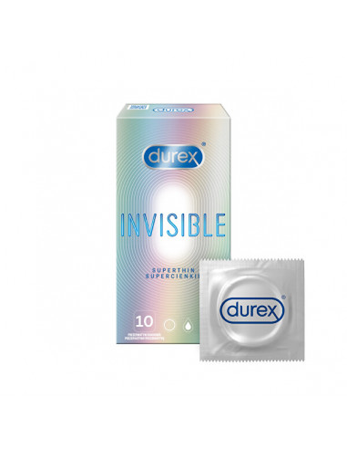 Durex Prezervative Invisible , 10 bucati - PREZERVATIVE - DUREX
