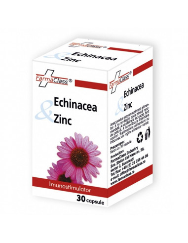Echinacea si Zinc, 30 capsule, FarmaClass -  - FARMACLASS