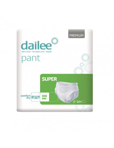 Scutece tip chilot Dailee Pants Adult Super S , 14 bucati - SCUTECE-PENTRU-ADULTI - ACTUAL