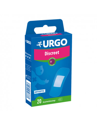 Plasturi transparenti Urgo Discret, 20 bucati -  - URGO