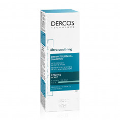 Sampon ultracalmant pentru par gras si scalp reactiv Dercos, 200 ml, Vichy