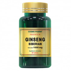 Cosmopharm Ginseng Siberian 1000 mg, 60 tablete