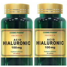 Cosmopharm Acid Hialuronic 100mg, 60 comprimate +30 comprimate Gratuit