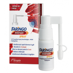 Faringo Intensiv 8,75 mg/doza 15ml, Terapia