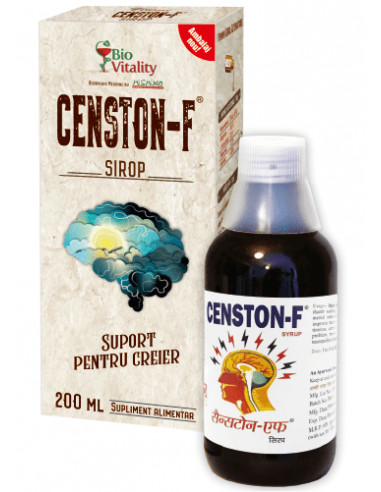 Censton-F Sirop, 200 ml, Bio Vitality - MEMORIE-SI-CONCENTRARE - BIOVITALITY