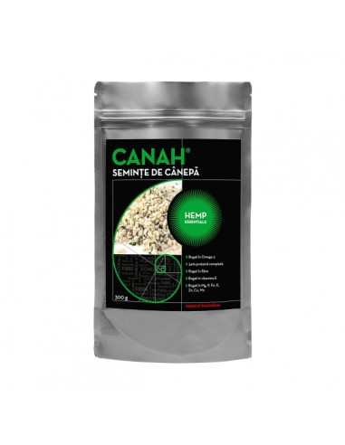 Seminte de canepa, Canah, 300g - SEMINTE-SI-FRUCTE-USCATE - CANAH