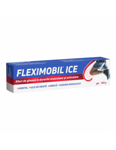 Fleximobil Ice Gel, 100g - ARTICULATII-SI-SISTEM-OSOS - FITERMAN