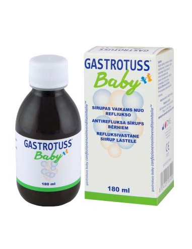Gastrotuss Baby anti-reflux sirop pediatric, 180ml - PROBIOTICE-SI-PREBIOTICE - PLANTAMED 