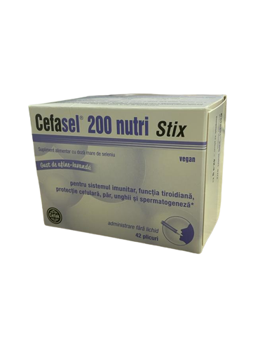 Cefasel 200 nutri Stix , 42 plicuri - IMUNITATE - PLANTAMED 