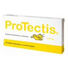 Protectis Junior cu aroma de Capsuni, 20 comprimate, BioGaia