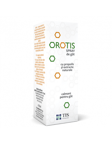 Orotis spray de gat, 20 ml, Tis - DURERE-DE-GAT - TIS FARMACEUTIC
