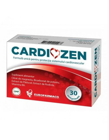 Cardiozen, 30 comprimate, Eurofarmaco - AFECTIUNI-CARDIOVASCULARE - EUROFARMACO