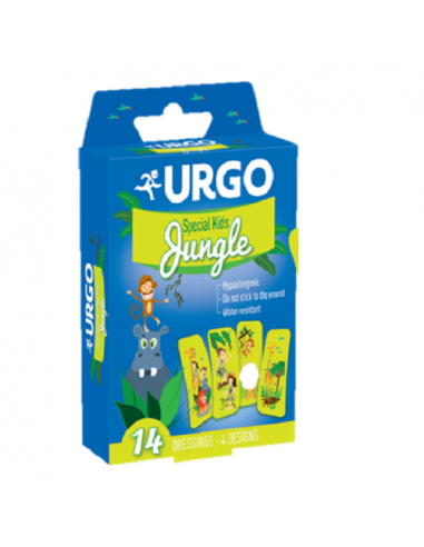Plasturi pentru copii Jungle, 14 bucati, Urgo -  - URGO
