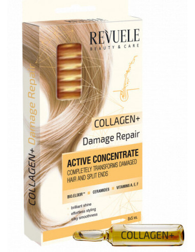 Revuele Ampoules active hair collagen 8x5ml -  - REVUELE