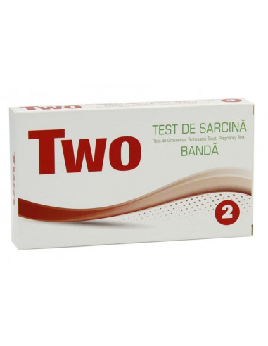 Test de Sarcina Two tip banda, 2 bucati - TESTE-SARCINA - HUBEI