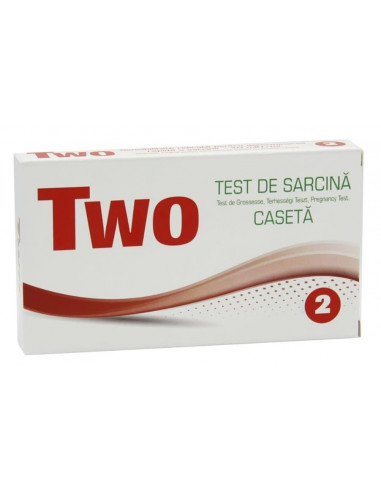 Test de Sarcina Two tip caseta, 2 bucati - TESTE-SARCINA - HUBEI