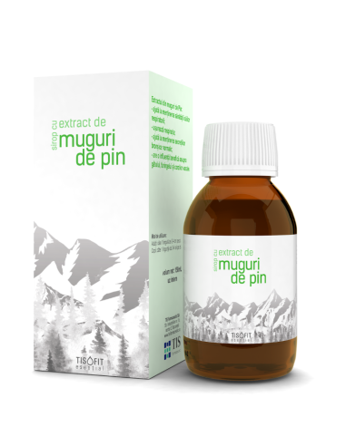 Sirop cu extract de Muguri de Pin, 150 ml, Tis - IMUNITATE - TIS FARMACEUTIC