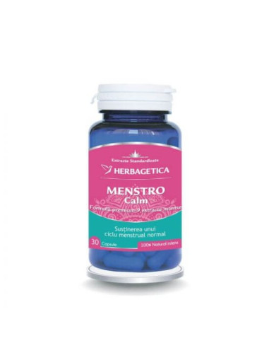 Menstrocalm, 30 capsule, Herbagetica -  - HERBAGETICA
