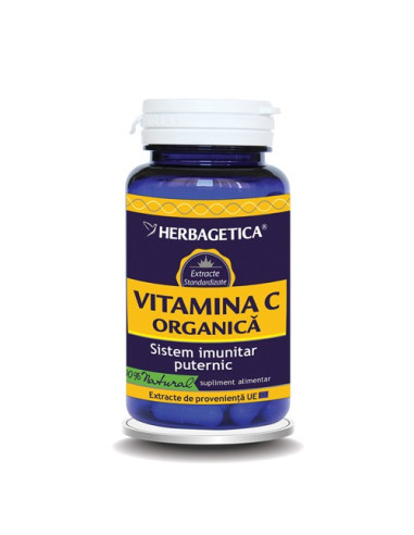 Vitamina C Organica, 30 capsule, Herbagetica - UZ-GENERAL - HERBAGETICA