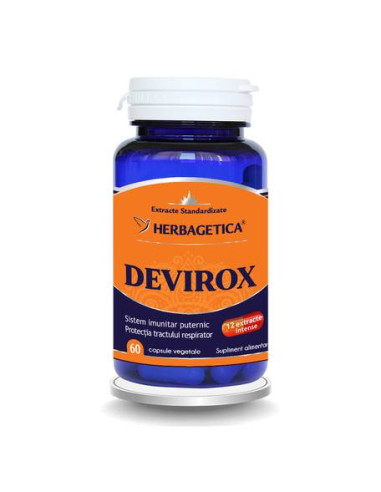 Devirox, 60 capsule, Herbagetica - IMUNITATE - HERBAGETICA
